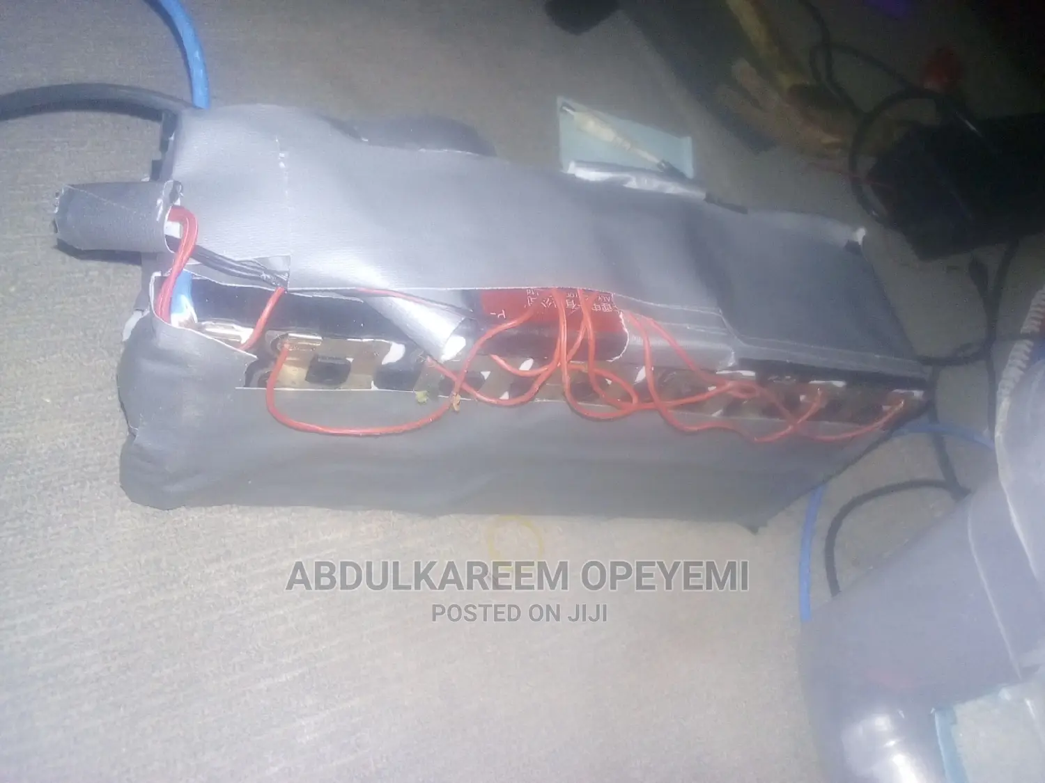 Custom Build Ebike Battery