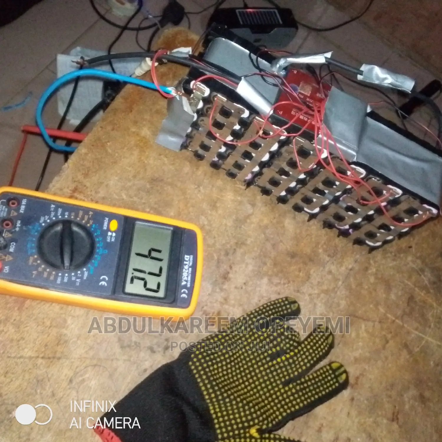 Custom Build Ebike Battery