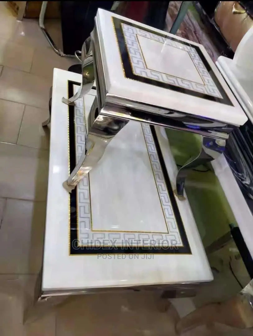 Marble Versace Center Table and Stools