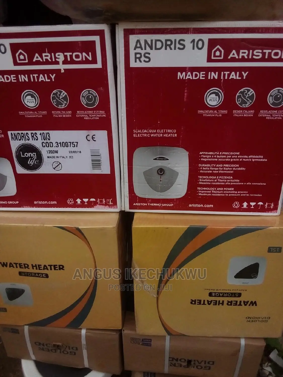 Water Heater Storage