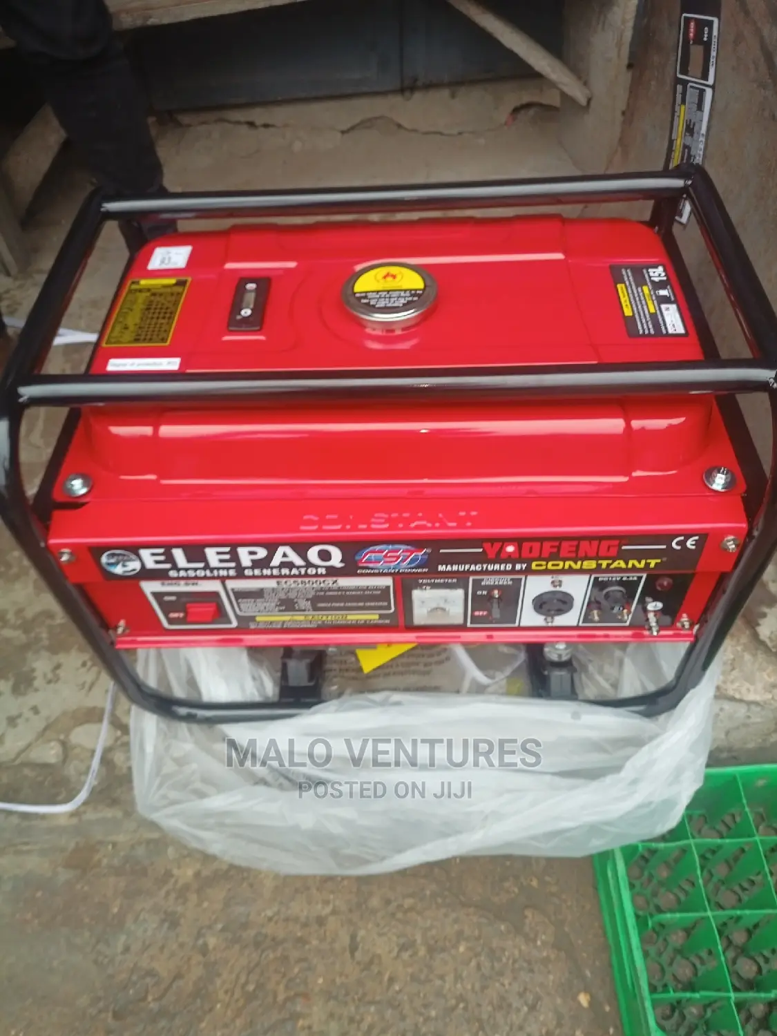 4.5kva Elepaq Constant Generator 100% Copper