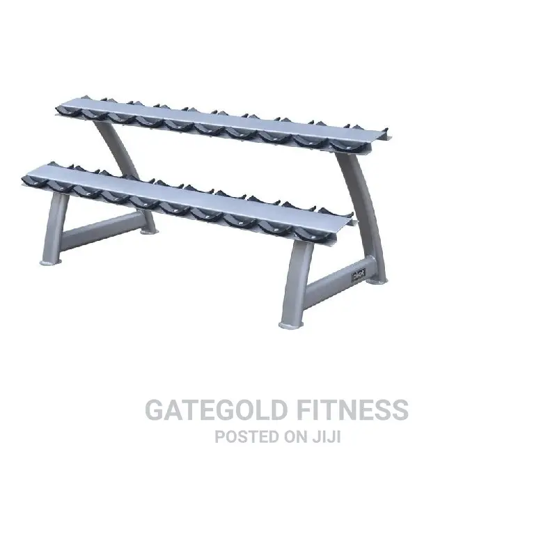 495-10dbr Rubber Saddle Dumbbell Rack [10pair]