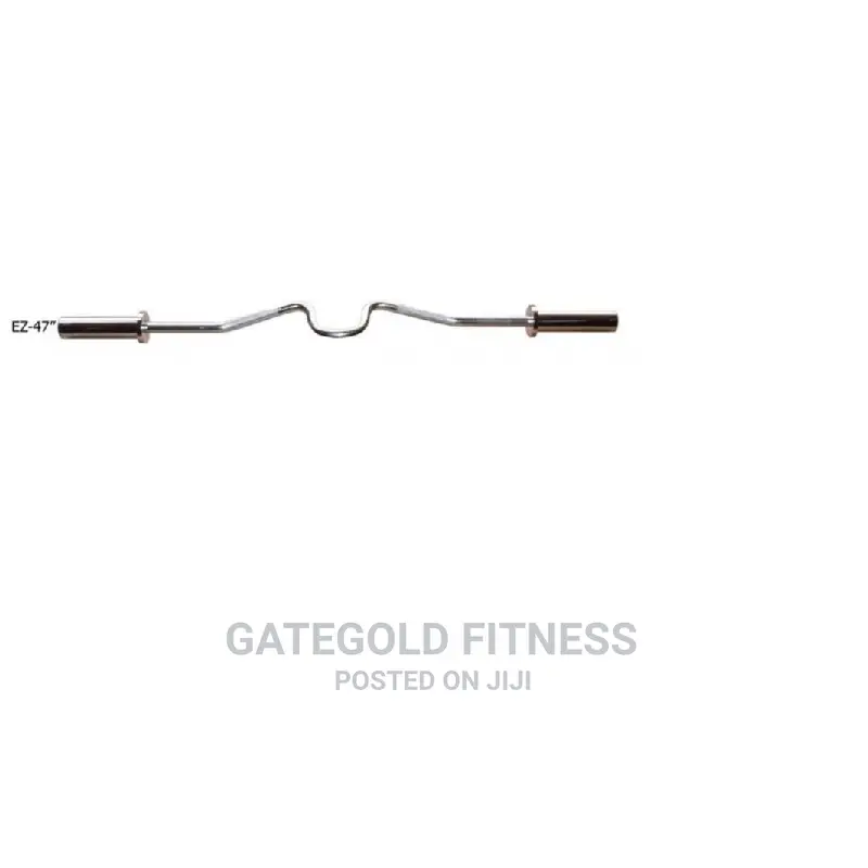 Ez-47 Olympic Combo Curl Barbell, 1.2M, D25