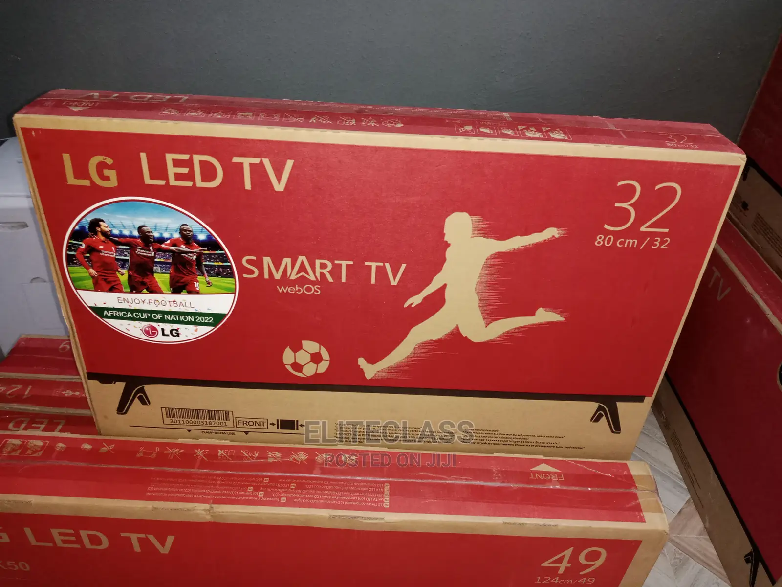 Brand New LG 32" Inches Smart TV +Free TV Stand