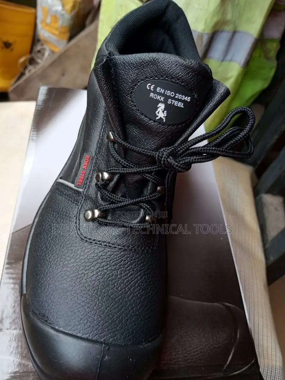 New Rokk Steel Safety Boots