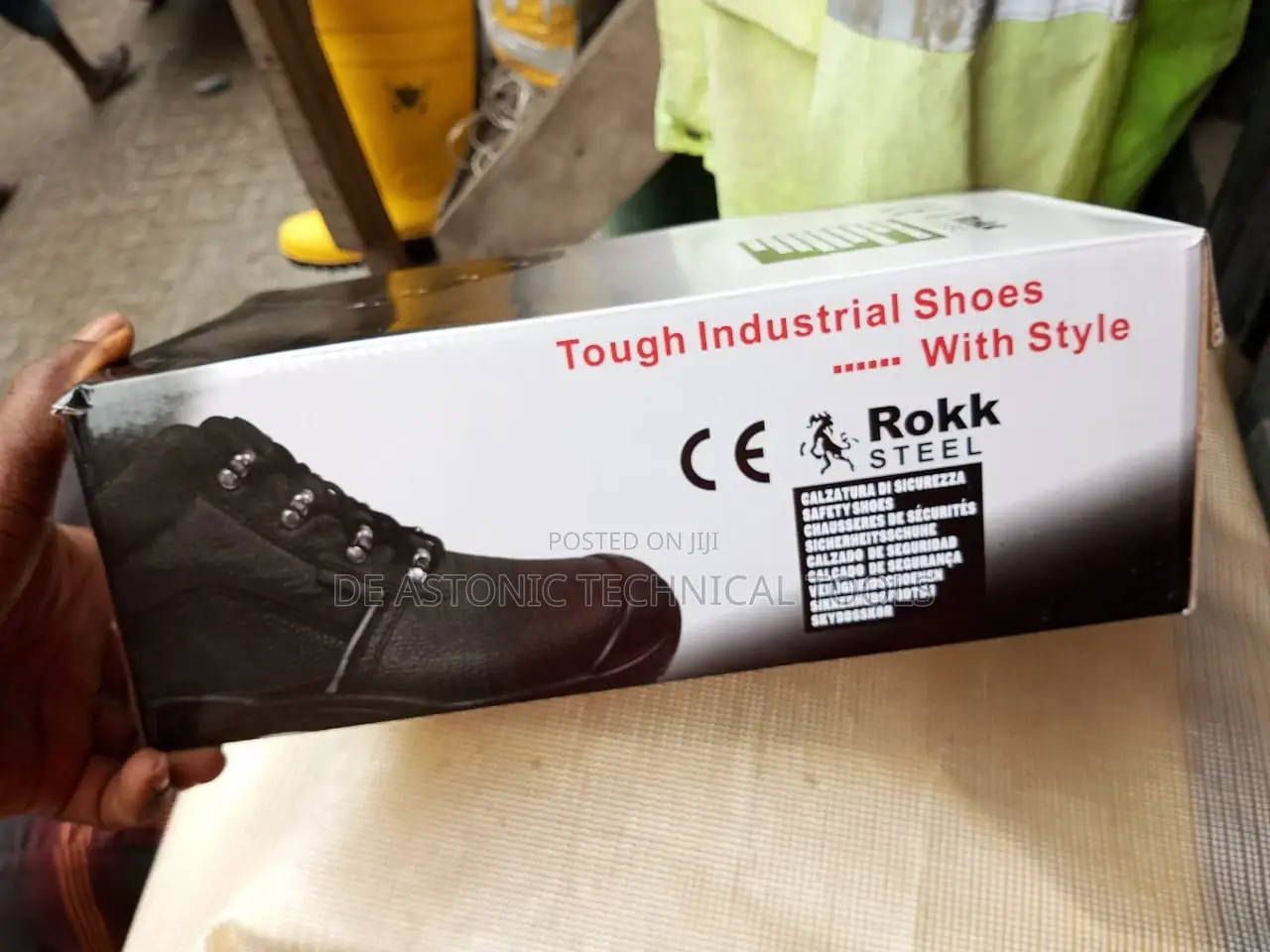 New Rokk Steel Safety Boots