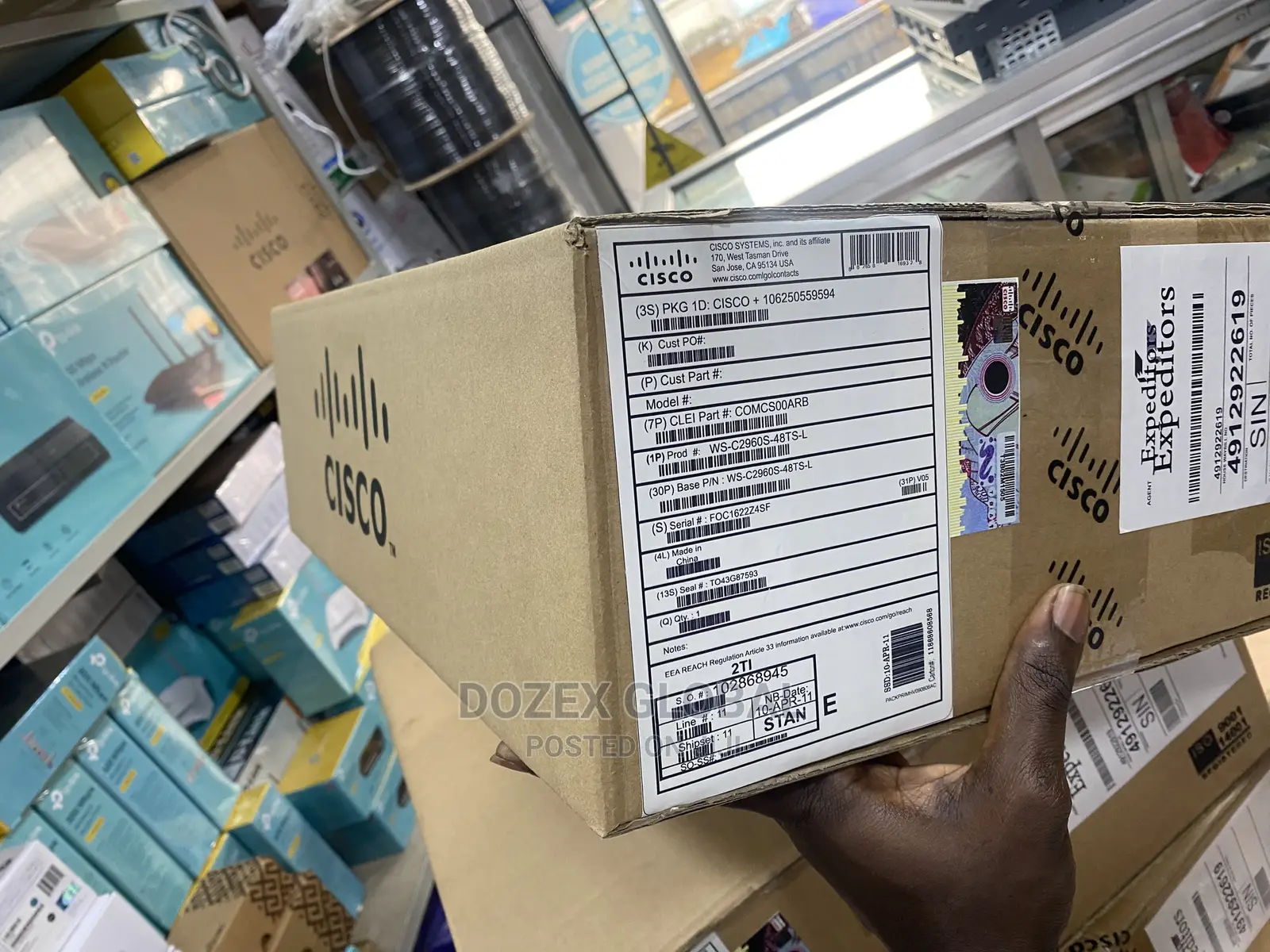 Cisco 2960s-48ts-L 48 Ports Gigabits Catalyst Switch