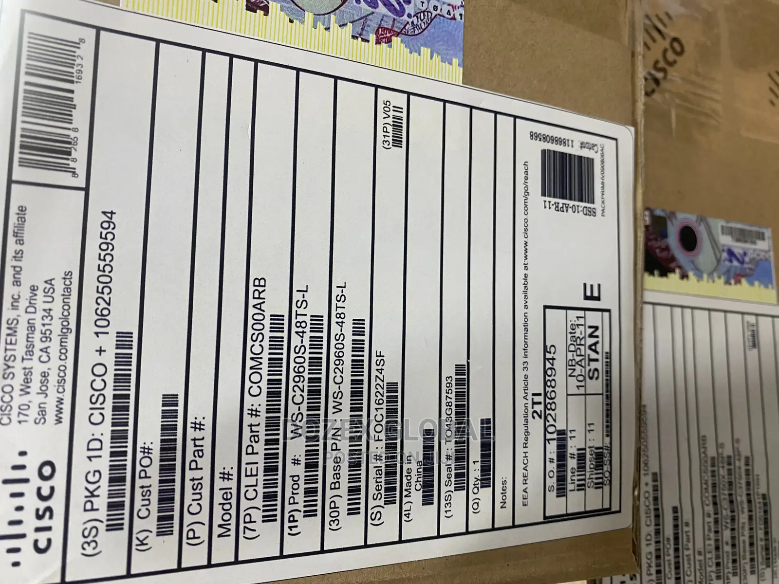 Cisco 2960s-48ts-L 48 Ports Gigabits Catalyst Switch
