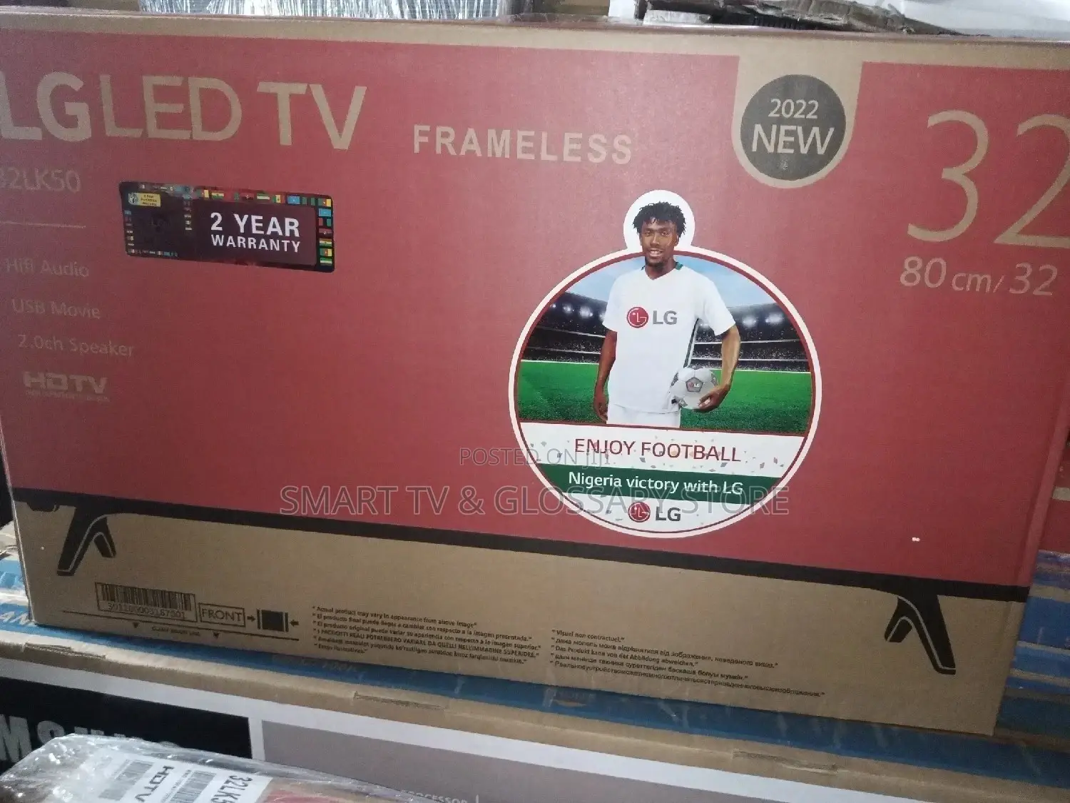New LG 32inch TV Frameless