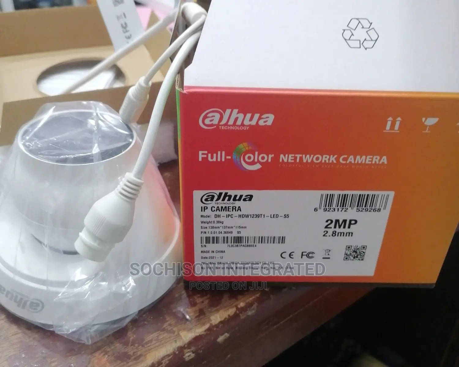 Hdw1239t1-Led-S5 Network Camera(IP)2mp 2 8mm Full Colour