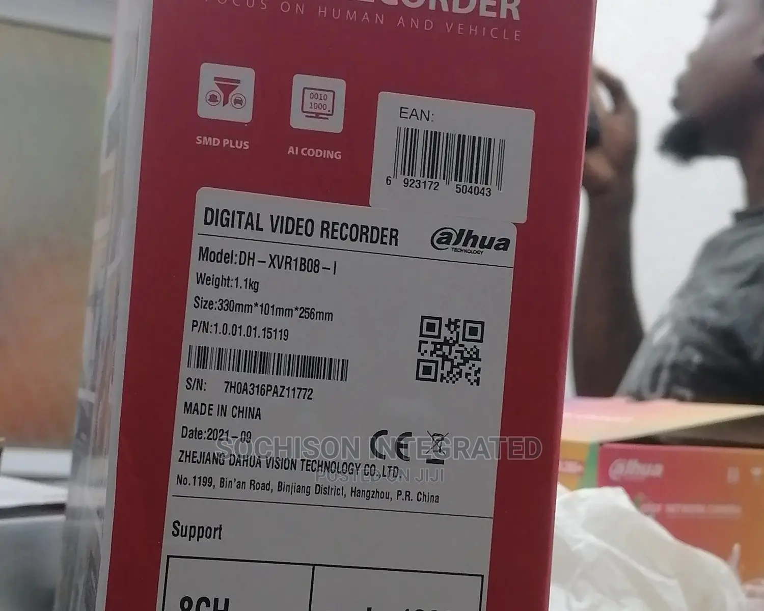 Wiz Sense Hdcvi Digital Video Recorder 8 Channel