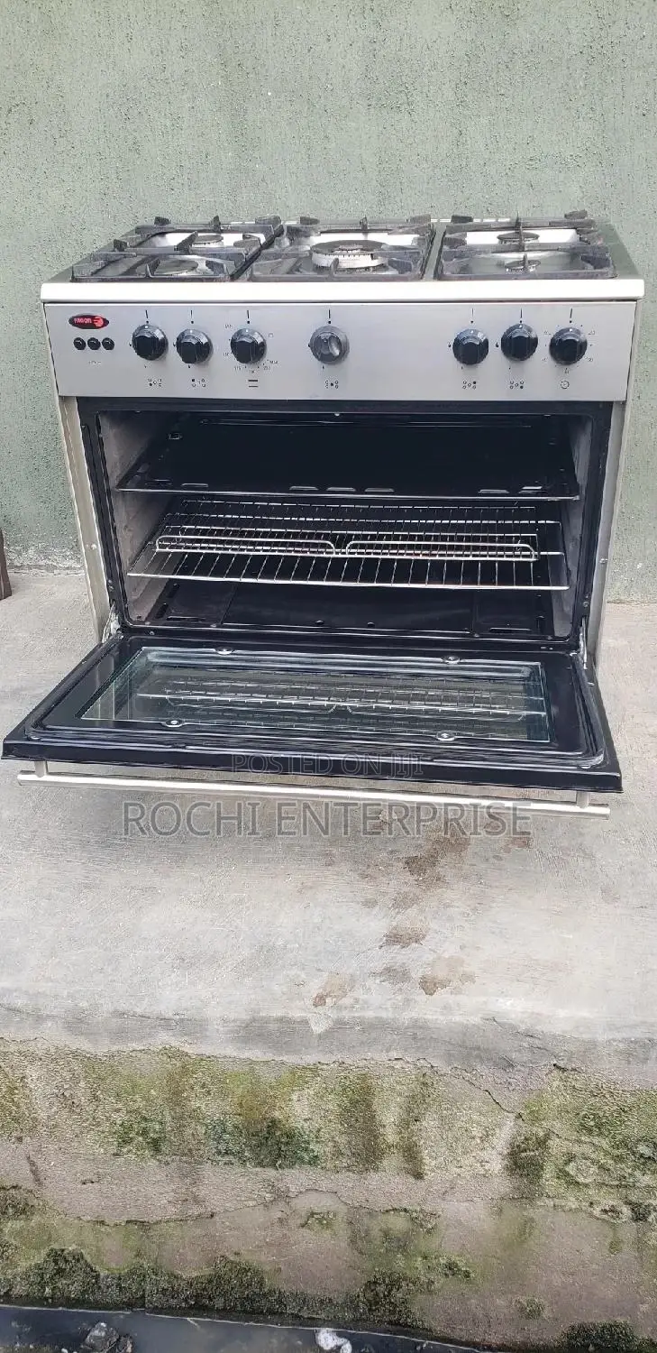 5 Burners Gas Cooker Industrial Gas Cooker