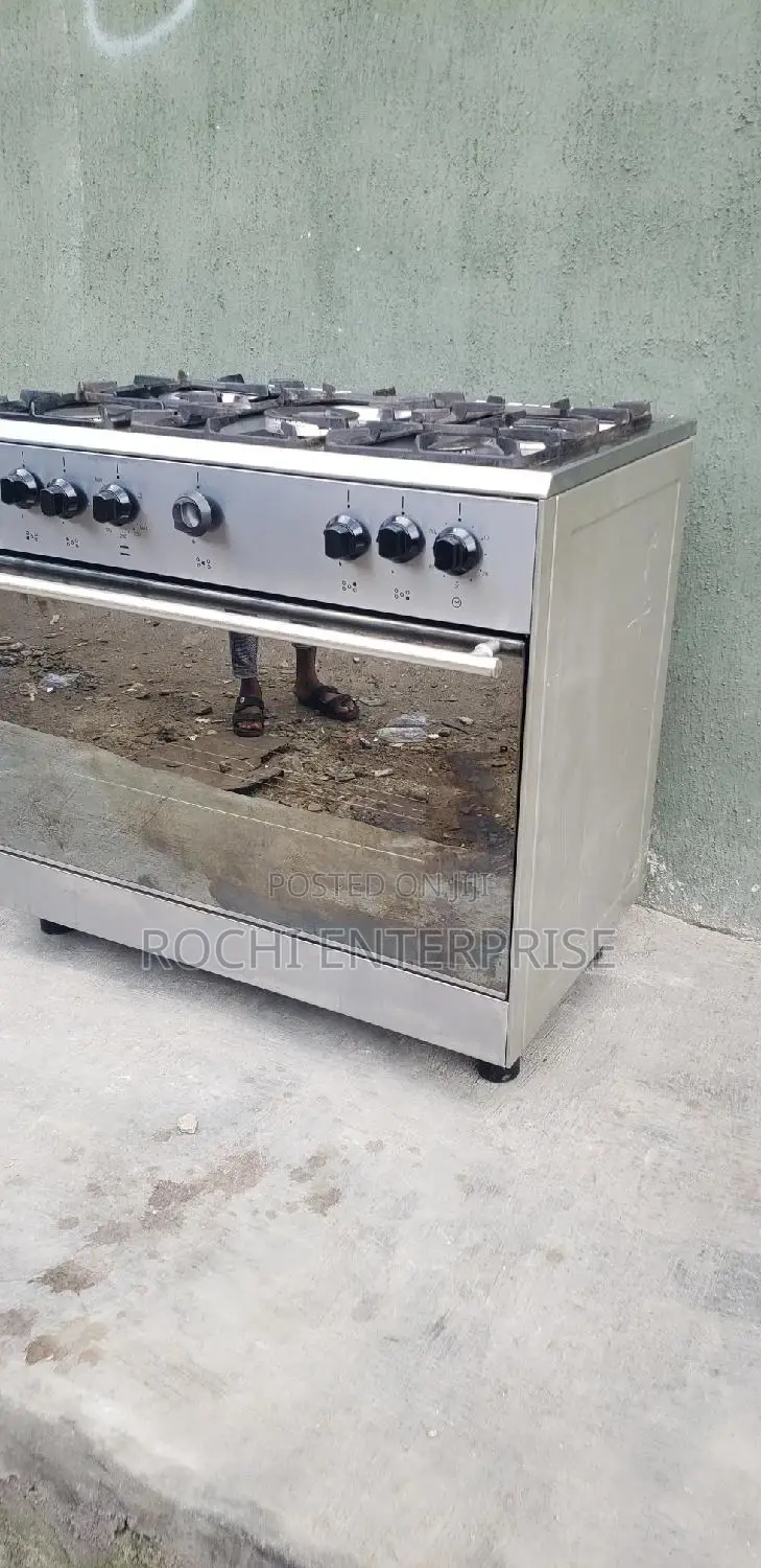 5 Burners Gas Cooker Industrial Gas Cooker