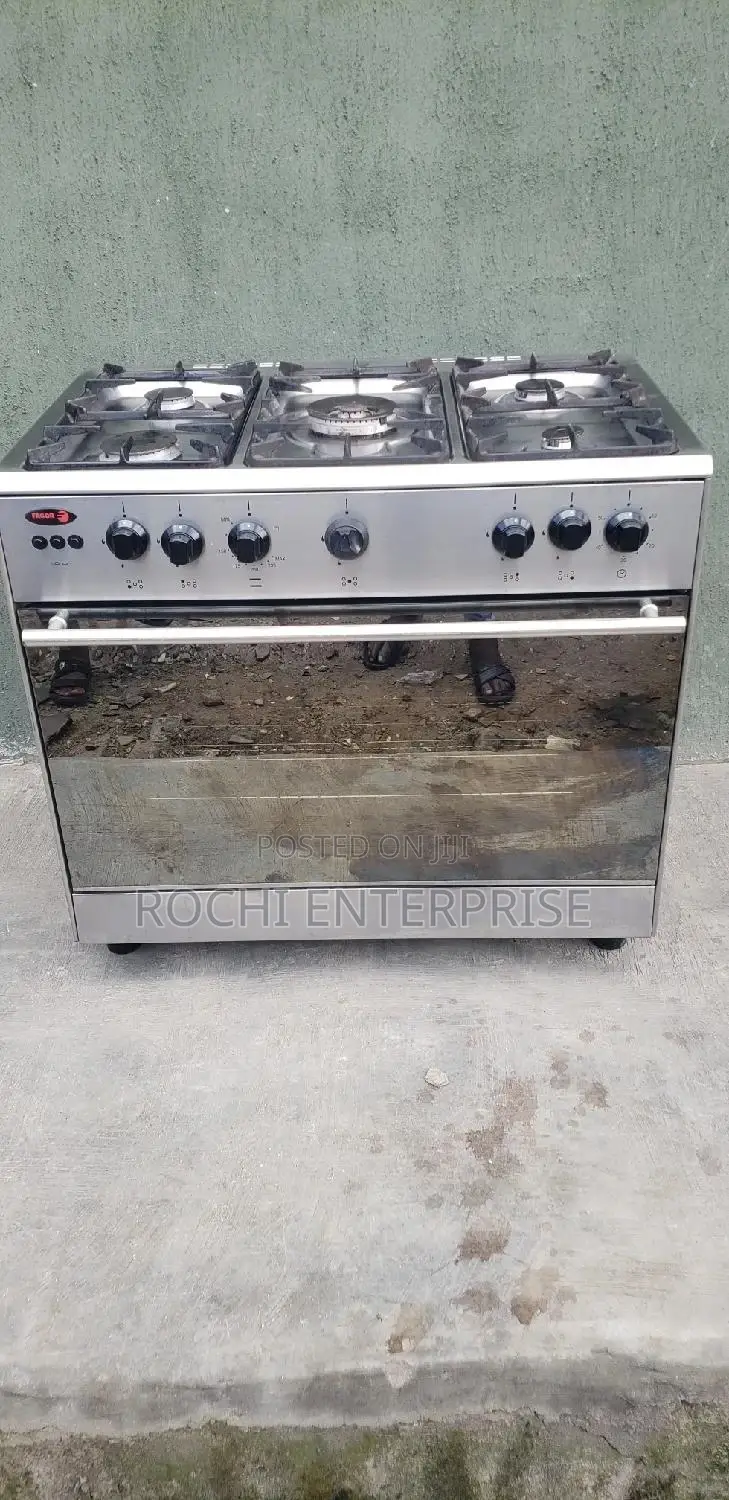 5 Burners Gas Cooker Industrial Gas Cooker