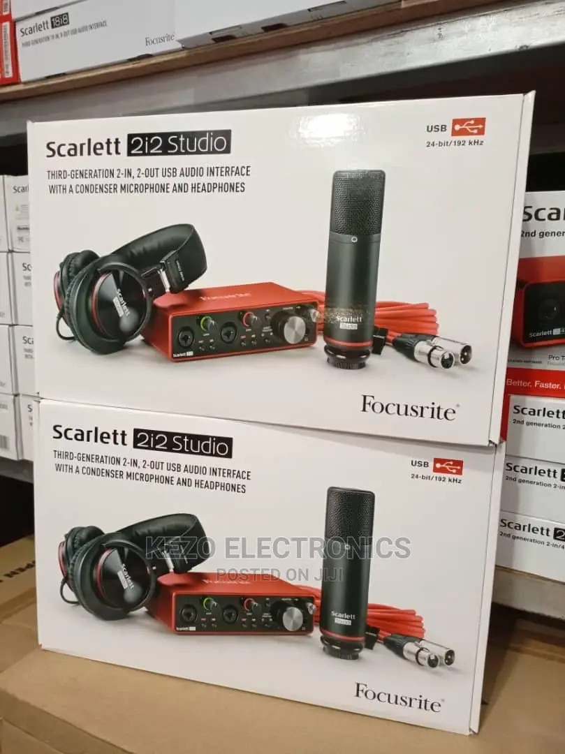 Scarlett 2i2 Bundle 3rd Generation