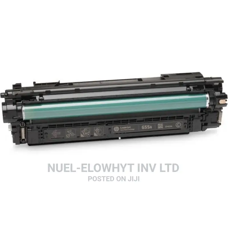 HP 655A Cyan Original Laserjet Toner Cartridge, CF451A