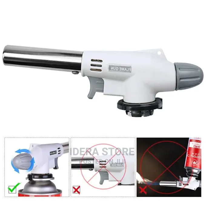 Butane Flame Gun and Gas