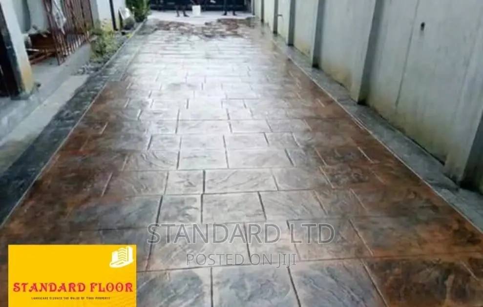 Nice and Quality Stamp Concrete Floor / Landscape