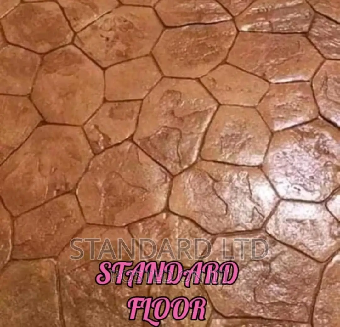 Modern Stamp Concrete Floor (Landscape)