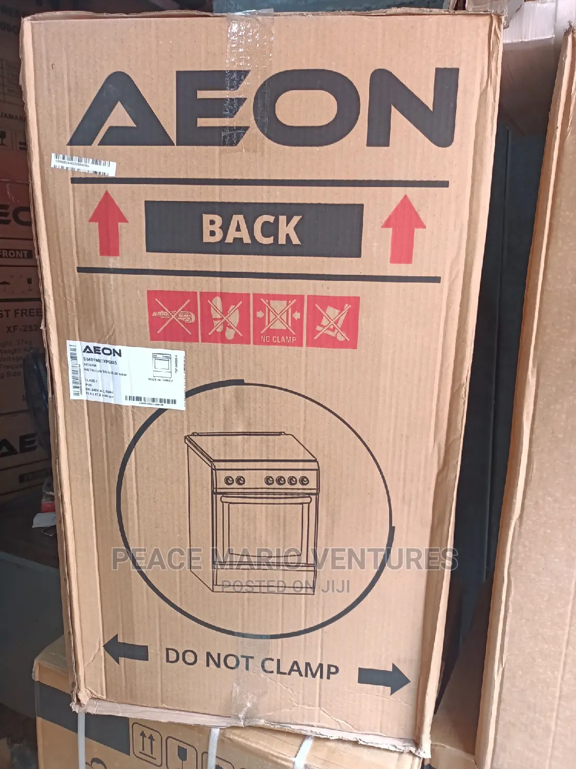 Original Aeon Standing Gas Cooker 50X50 With 2years Warranty