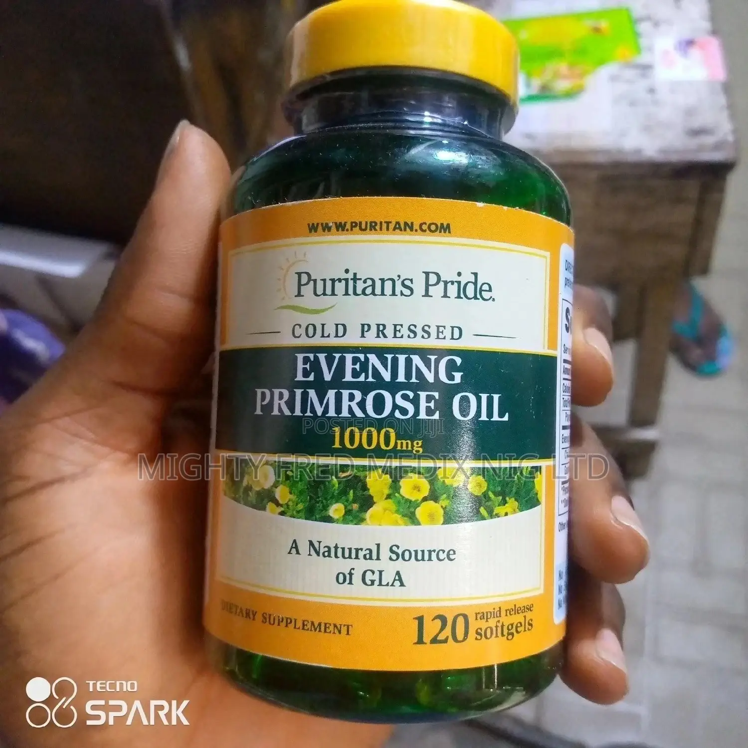 Evening Primrose Oil 1000mg 120capsule