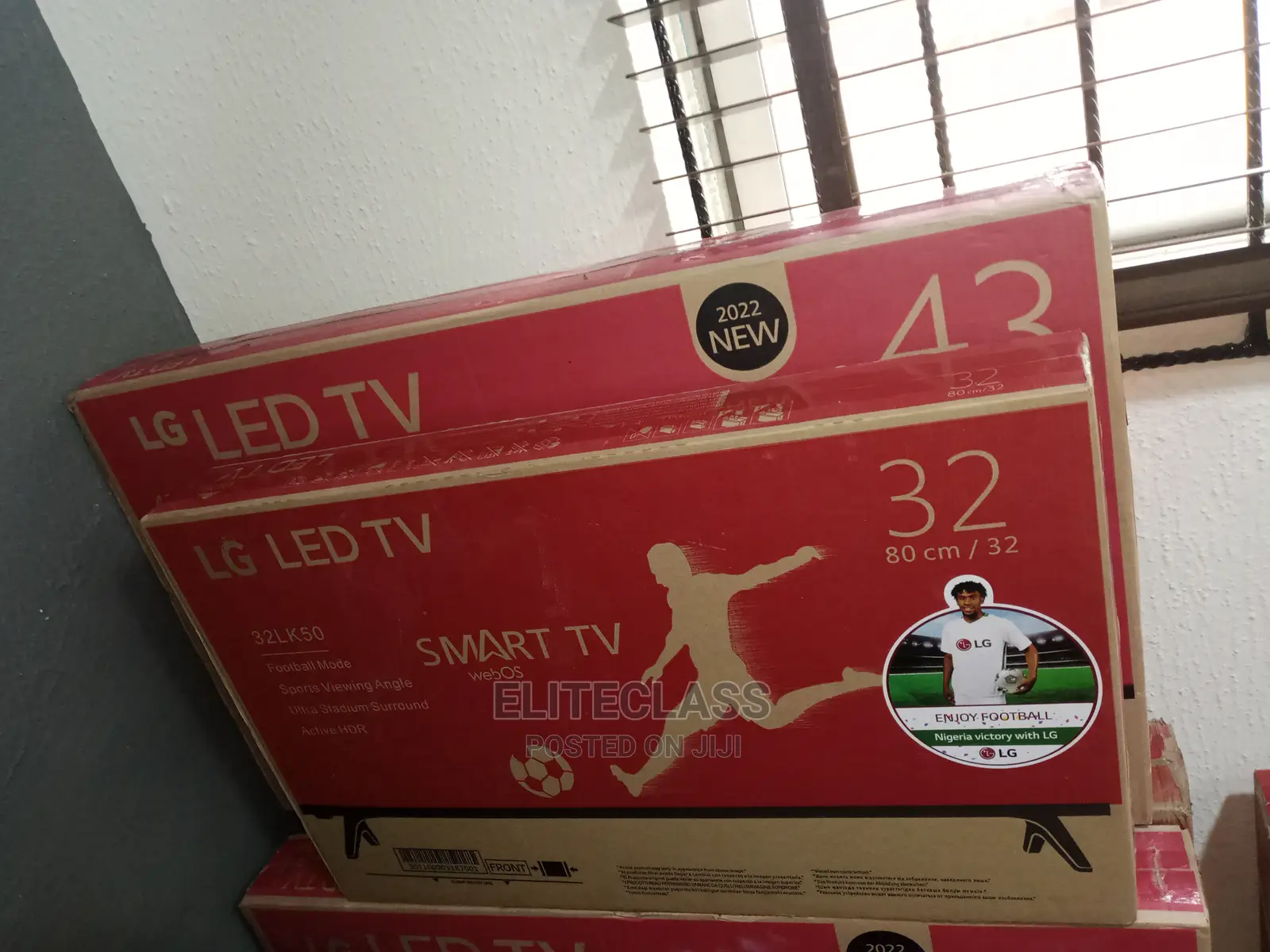 LG TV Full HD Size 32"Inch Smart Tv+Free Wall Stand