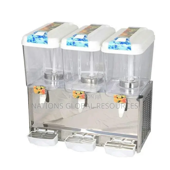 Electric 3 Chanber Juice Dispenser