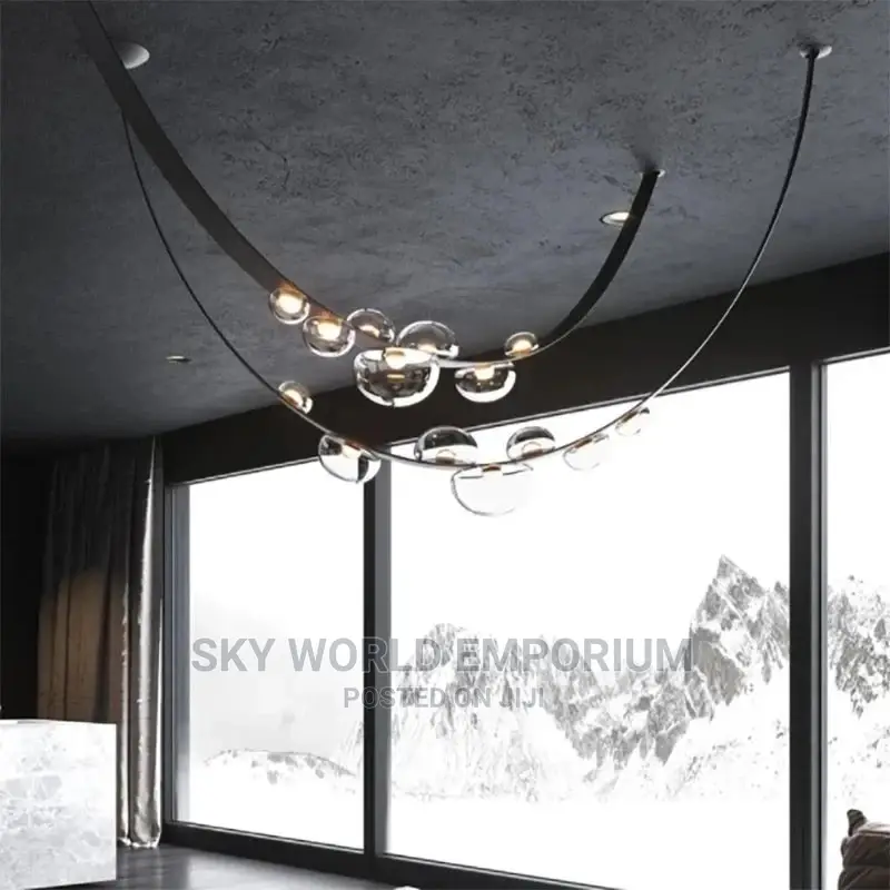 Modern Leather Led Pendant