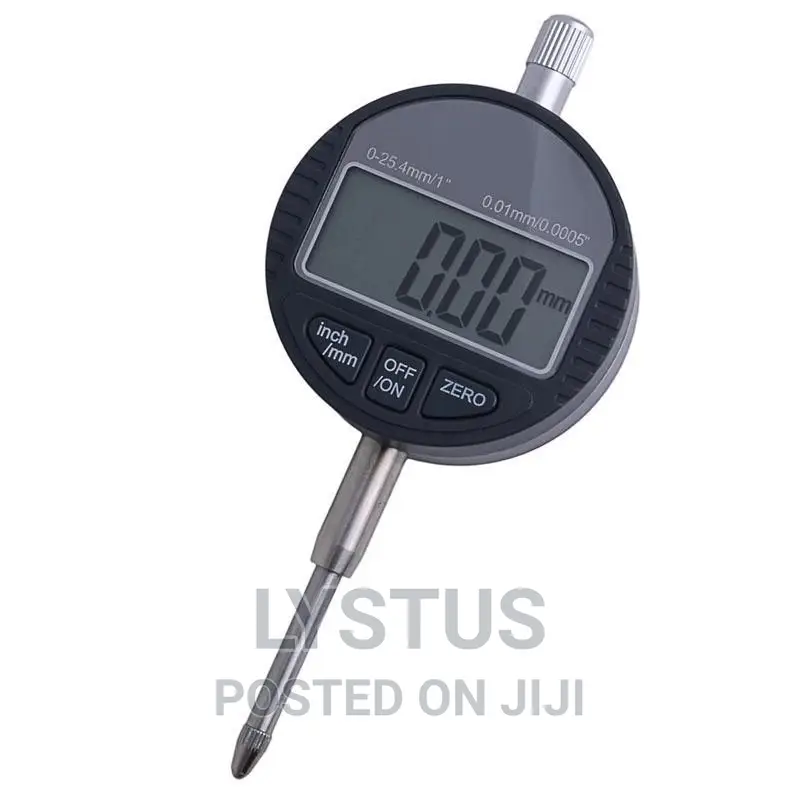 0.01mm/0.0005" Range 0-25.4mm/1" Digital Dial Indicator