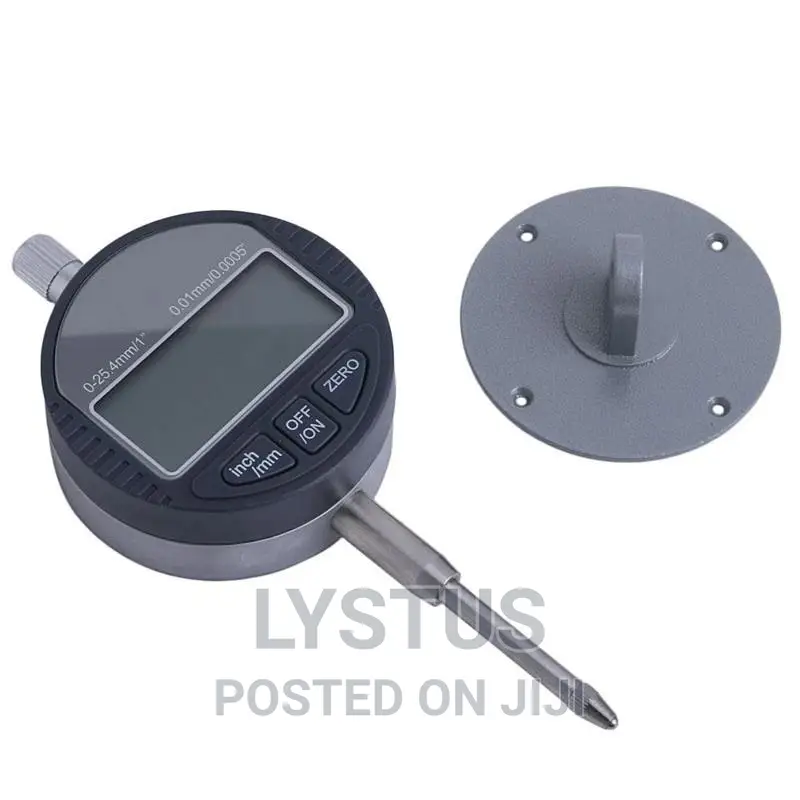 0.01mm/0.0005" Range 0-25.4mm/1" Digital Dial Indicator