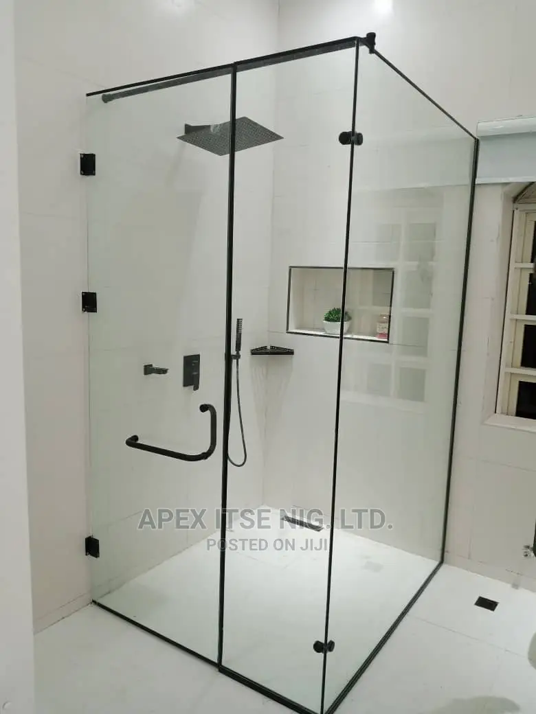Black Fittings Shower Cubicle