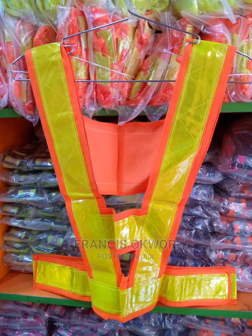 Reflective Singlet Jacket Orange