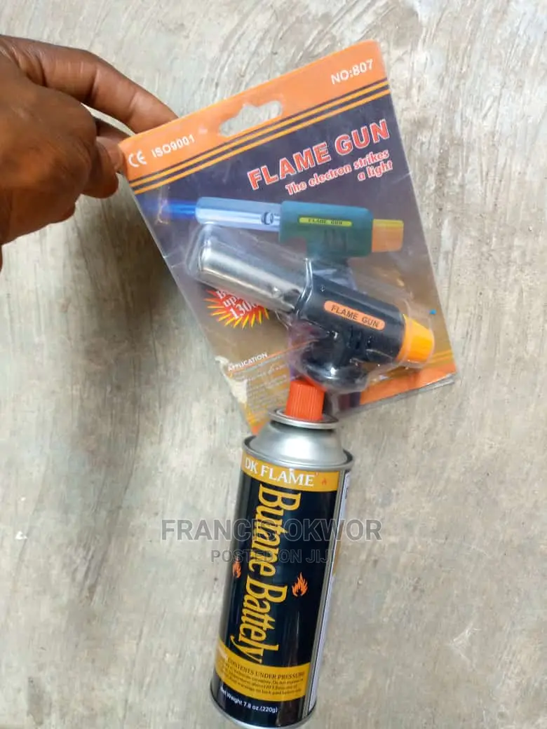 Flame Heat Gun With Gas Can