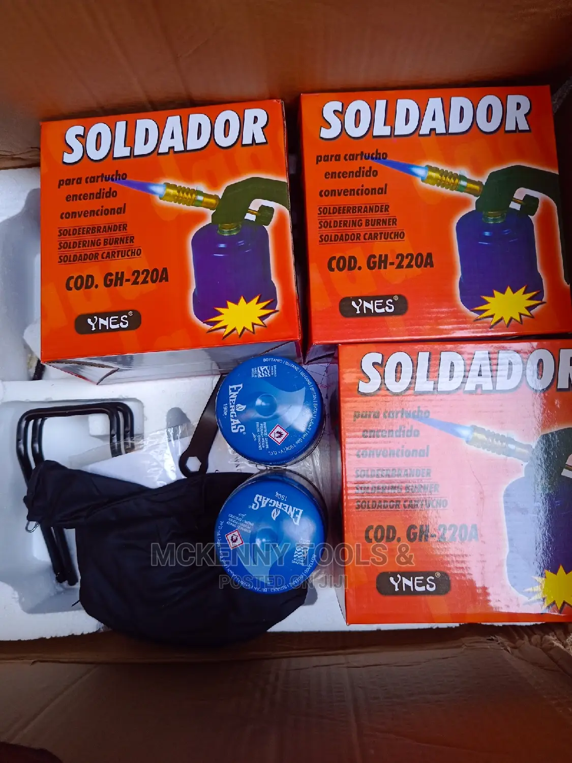 Manual Butane Gas Torch + 1 Butane Gas 190g