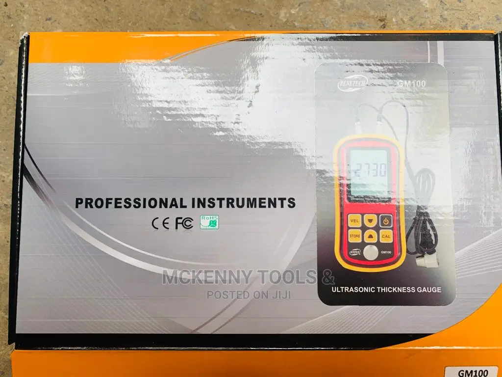 Benetech Gm130 Ultrasonic Thickness Gauge, Measuring Range: