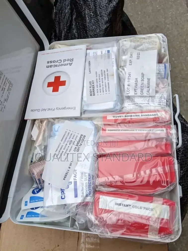 Metal First Aid Box, Fully Kitted