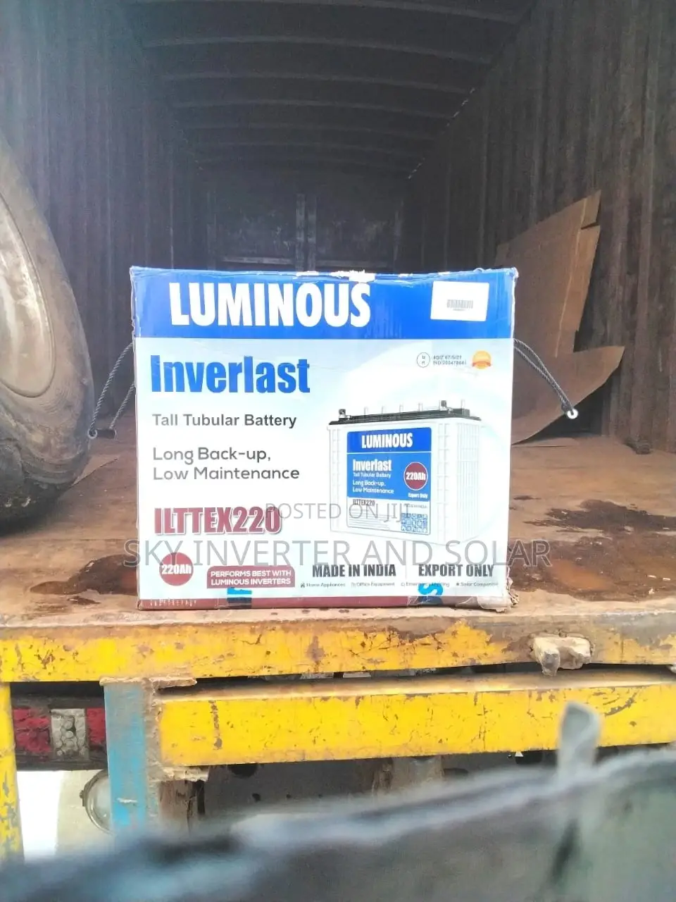 230ah/12v Luminous Tubular Batteries