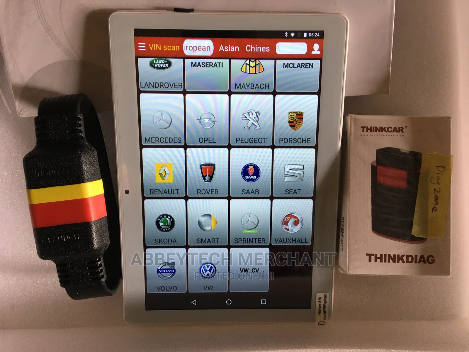 Diagzone Launch Full System Cars Scanner Wit Tablet