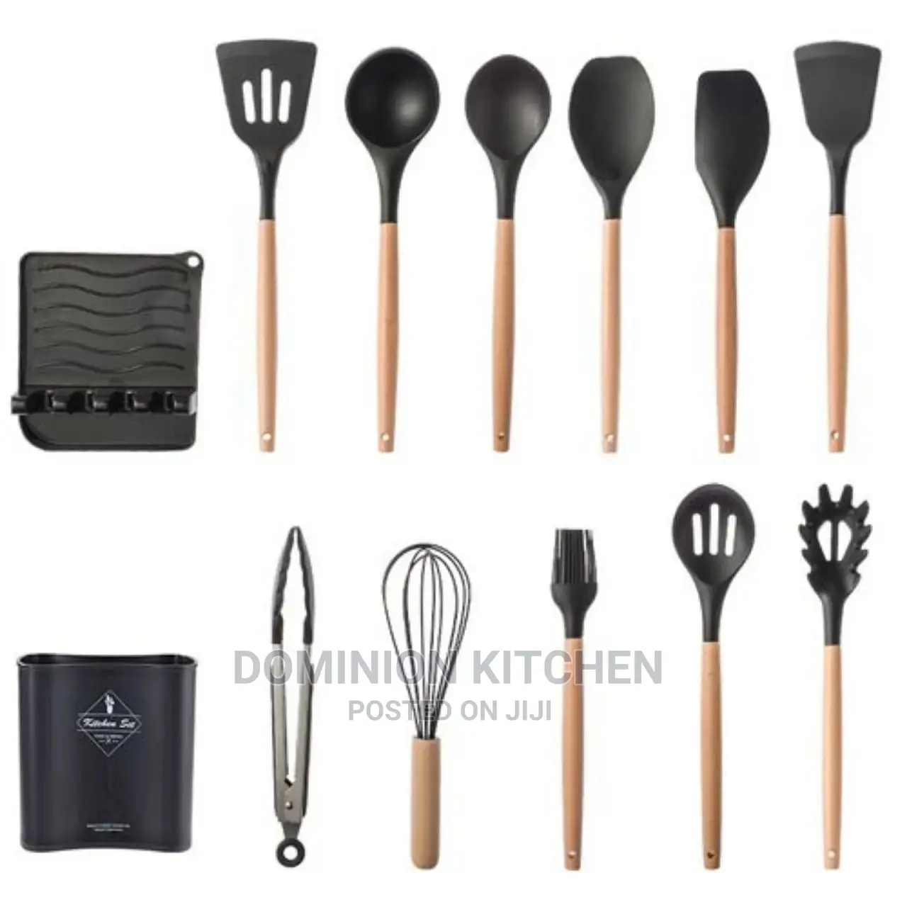 Silicon Non-Stick Spoon Set