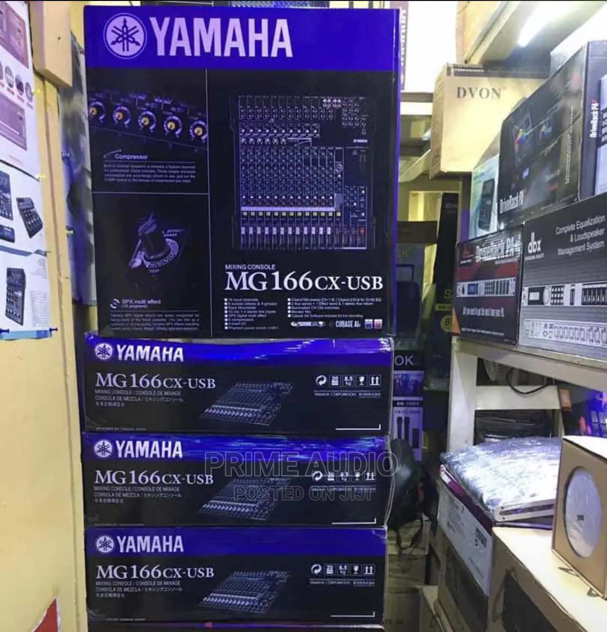 Yamaha MG16XU USB 16 Channels Analog Mixer
