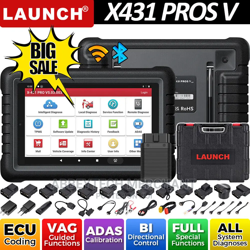 Launch X431 Pros v Professional Cars Scanner Wit Programming