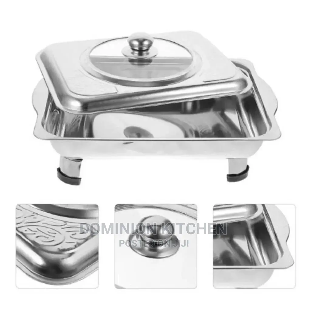 Chefing Dish Food Metal Steel Warmer/ Server