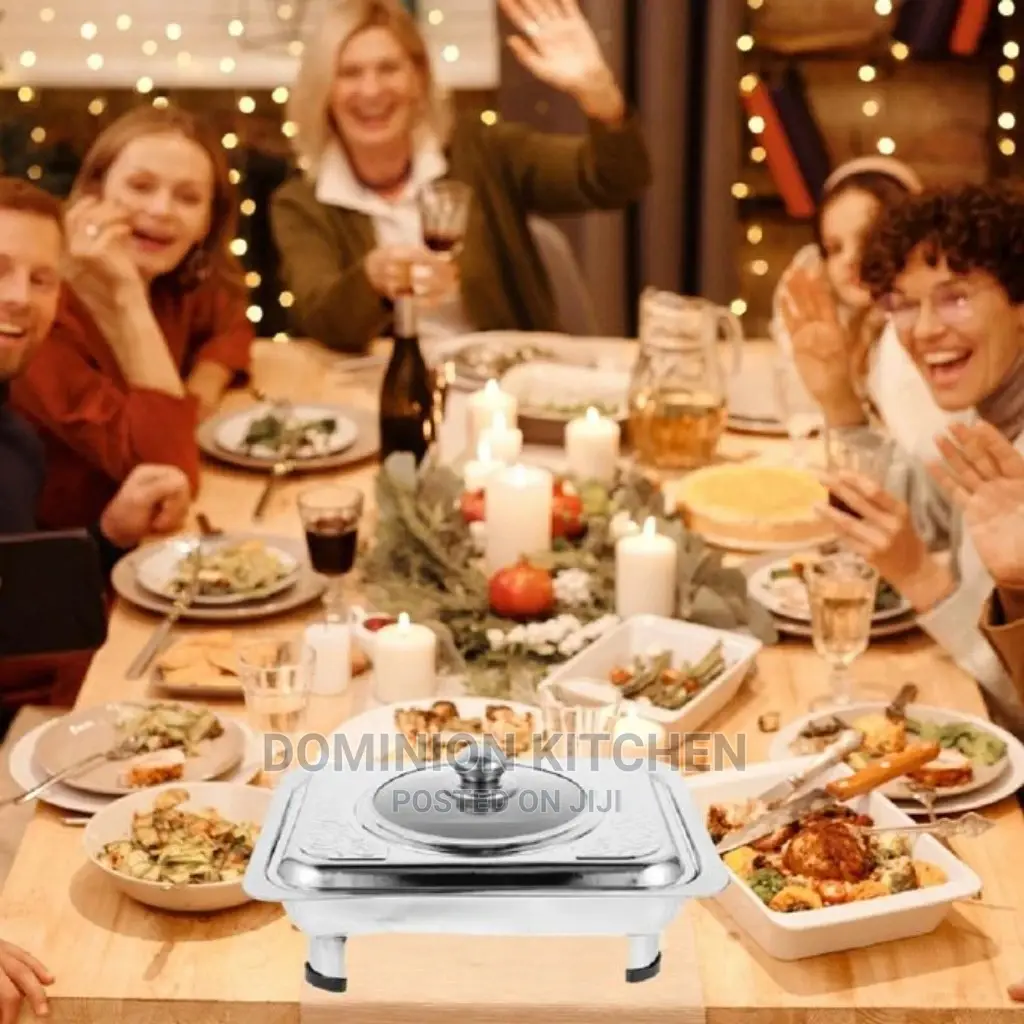 Chefing Dish Food Metal Steel Warmer/ Server
