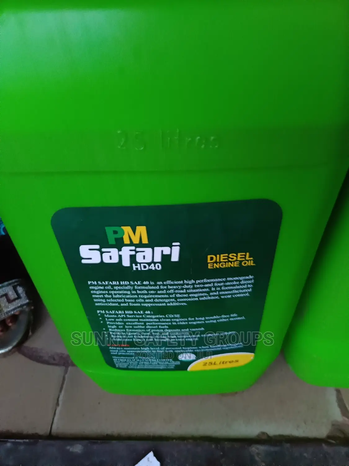 Diesel Engine Oil Monograde
