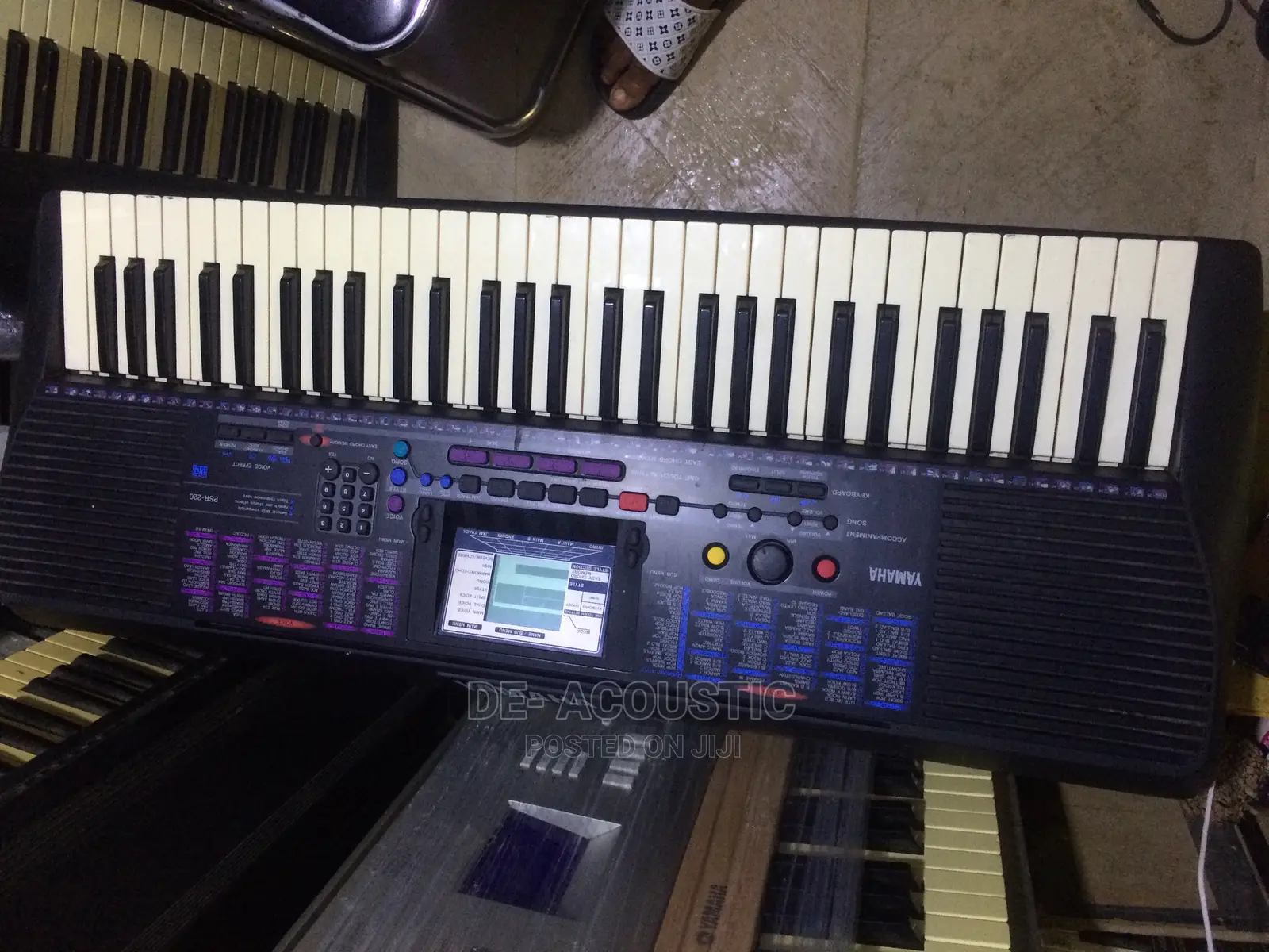 Yamaha PSR-220 Portatone Electronic Keyboard