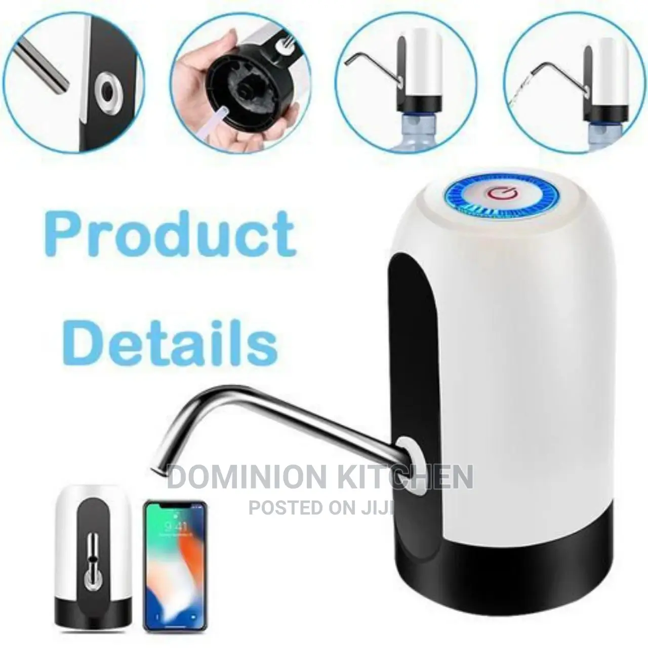 Electric Charging Water Dipenser Water Pump