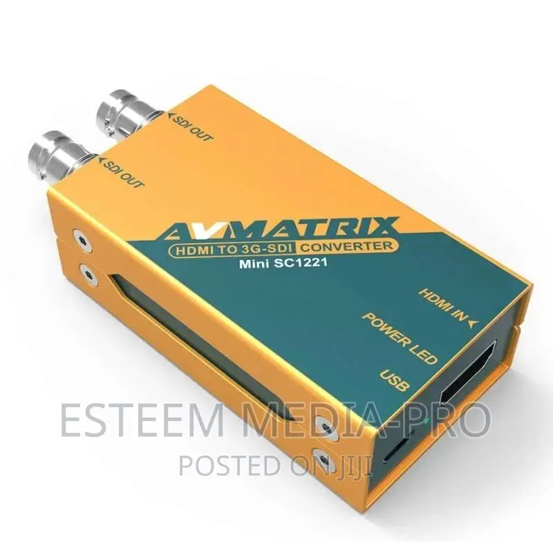 AVMATRIX Mini SC1221 HDMI to Dual 3g-Sdi Pocket-Size Broadca