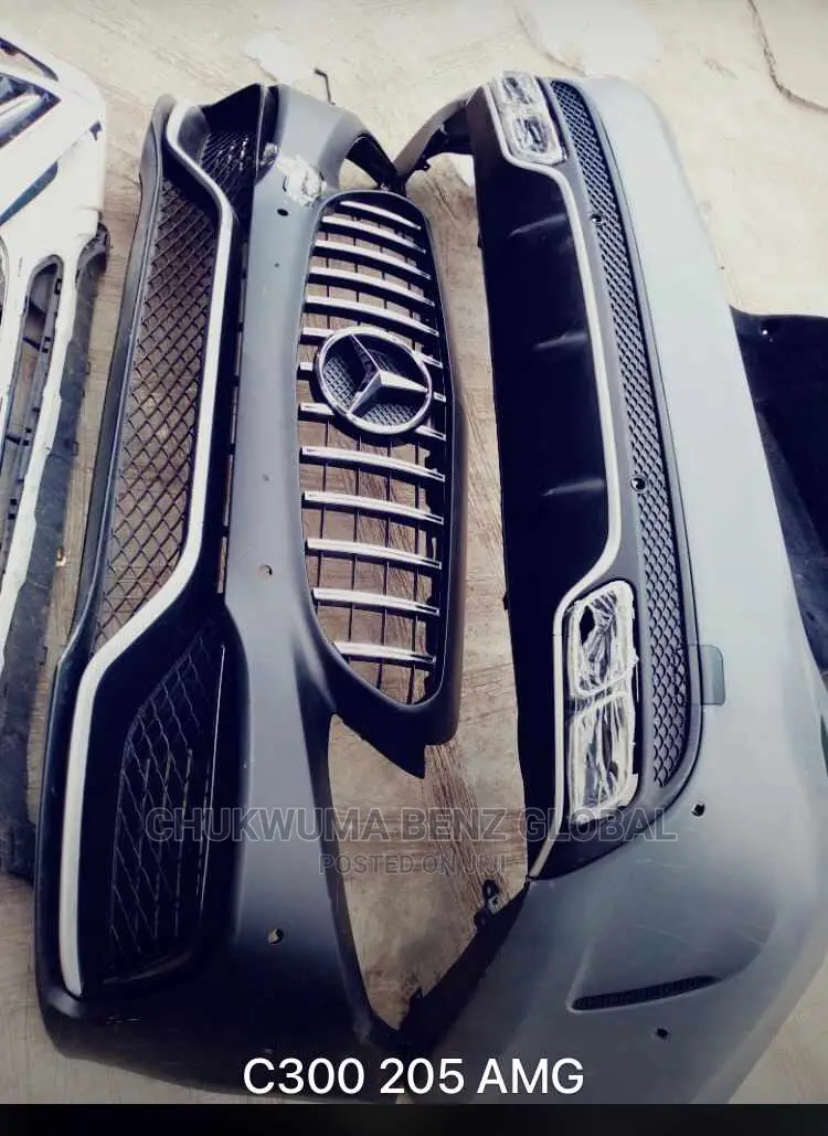 Fornt and Back Bumper C Amg 300 205 2018 Model