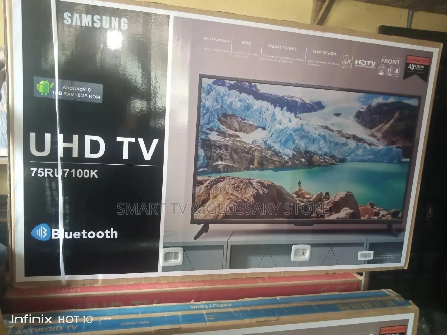 Brand New 75 Inches Samsung Smart Android Tv With Bluetooth