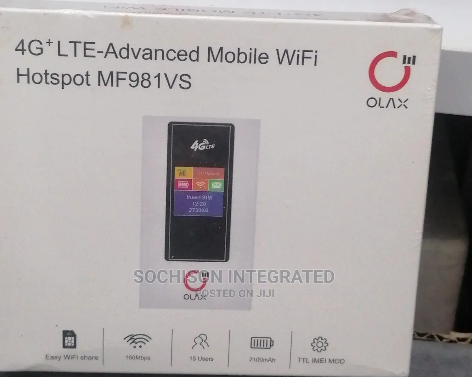 Olax MF981VS 4G+ LTE Advanced Mobile Wifi Pocket Router